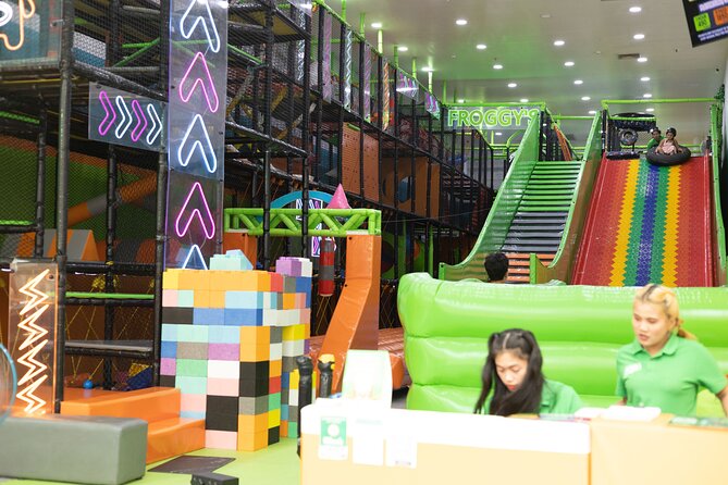 Phuket Full Day Froggy Fun Park Pass - Rope park over ground: multi-level obstacles with safety design