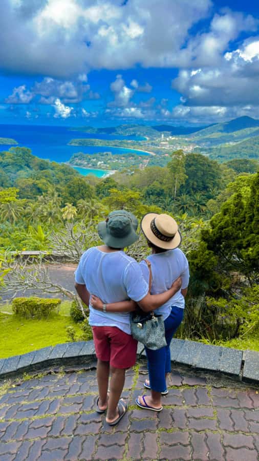 Phuket: Half-Day City Tour with Big Buddha and Old Town - Karon Viewpoint: Short Stop, Big Sea Views