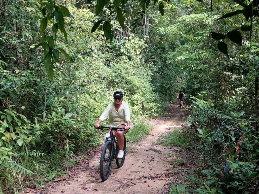 Phuket: Half-Day Countryside Cycling Tour with Lunch - Getting on the bike: pickup, group size, and guide support