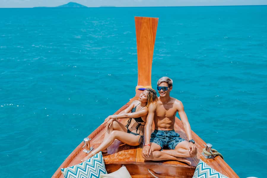 Phuket: Half Day Private Luxury Longtail Boat Island Tour - Route Options Around Coral Island: Maithon vs Promthep