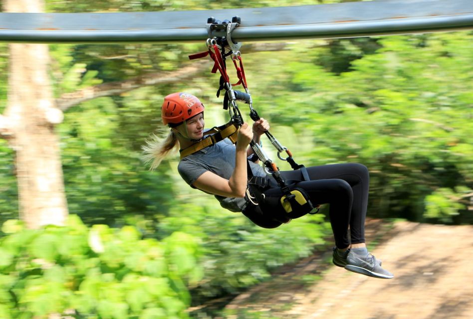 Phuket: Hanuman World Zip Line Adventure - The Course Layout: 16 Zip-lines, 30 Platforms, and Real Variety