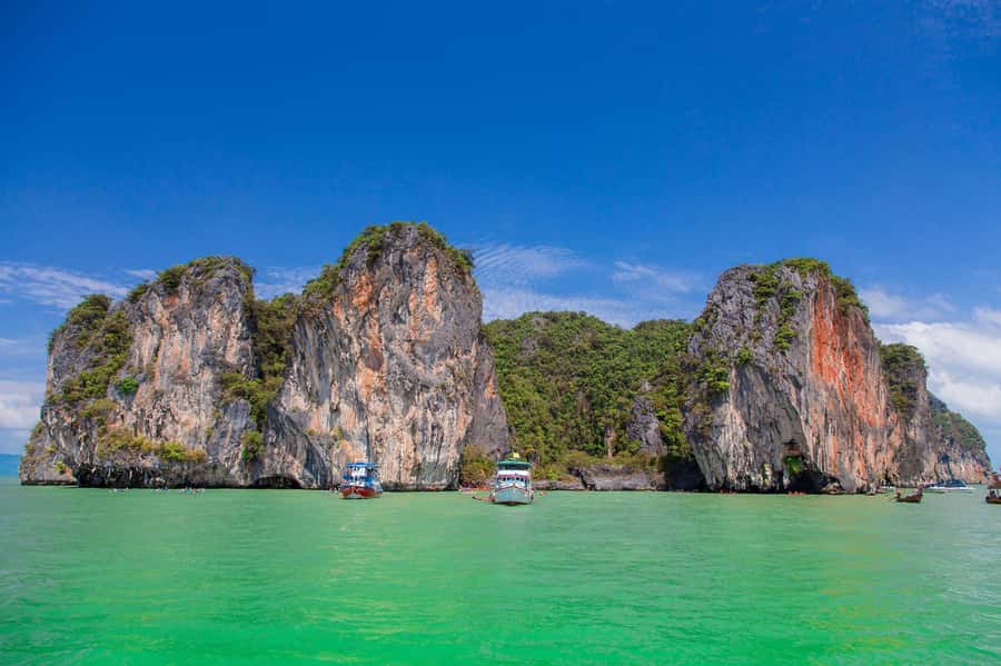 Phuket: James Bond and Khai Islands Day Trip by Speedboat - Khai Islands snorkeling and beach time: where crowding can affect the water