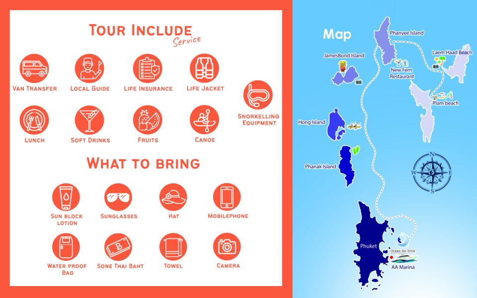 Phuket: James Bond and Laem Haad Beach by Speedboat - Phang Nga Bay Icons: James Bond Island and the Phing Kan Cave Stop