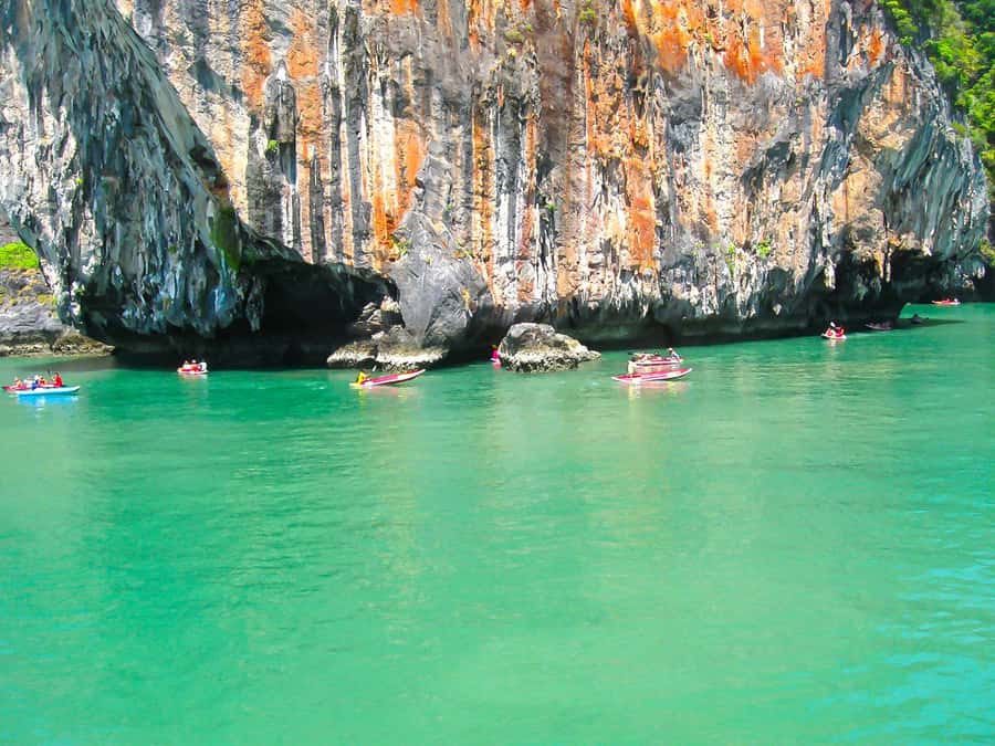 Phuket: James Bond Island Sea Canoe by Speedboat - Koh Naka Yai: swim and unwind before the ride back