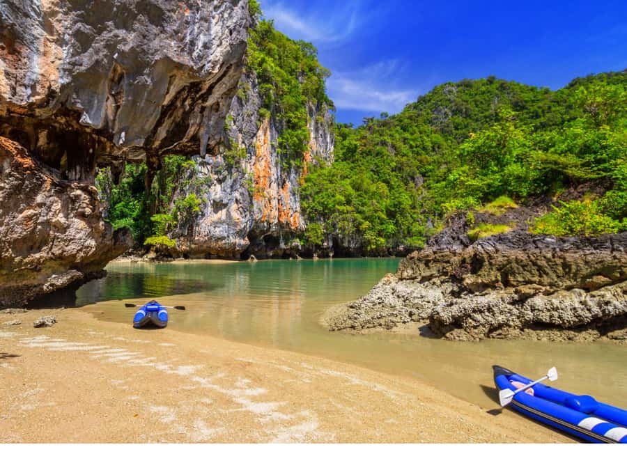 Phuket: James Bond Island Sea Canoe by Speedboat - Panak Island: quick views for the camera (and your legs)