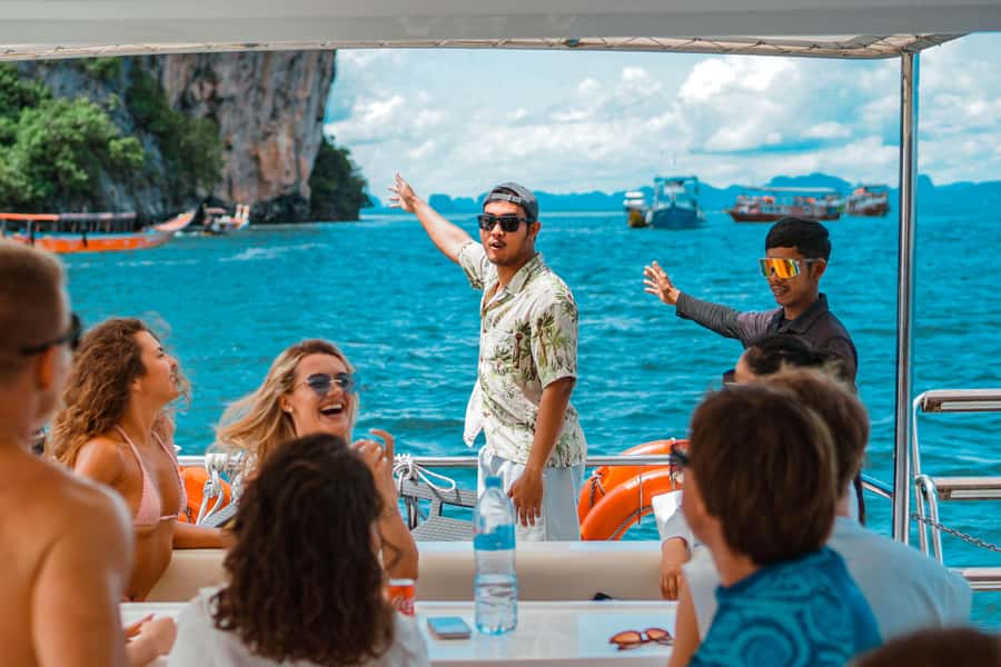 Phuket: James Bond & Phang Nga Bay by Luxury Sunset Yacht - Guides and crew: small details that change the whole experience