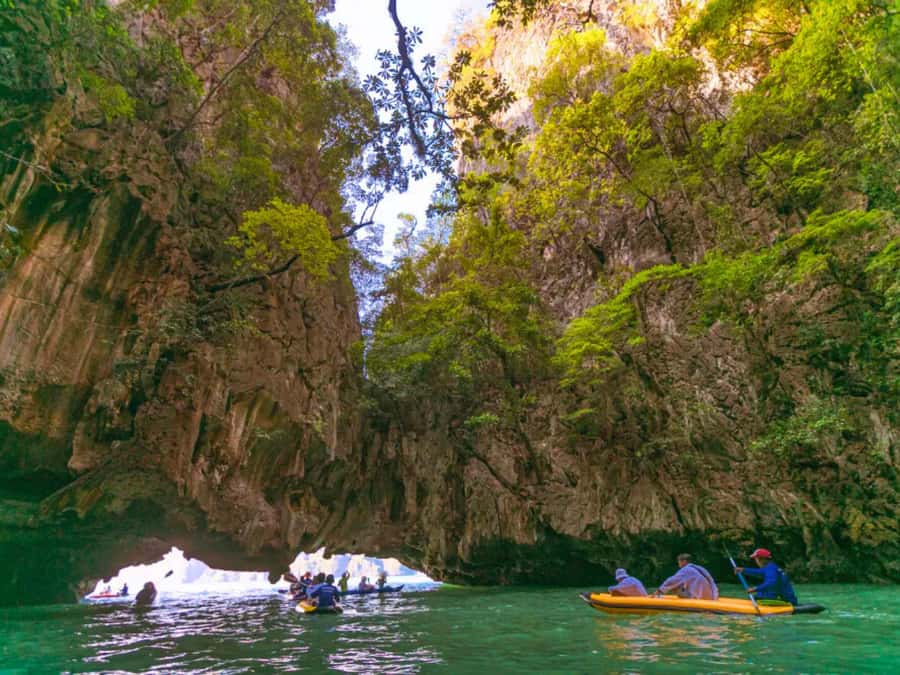 Phuket: James Bonds Island with Lunch and Sea Cave Canoe - Naka Noi, Naka Yai, and Rang Yai beach time: the payoff