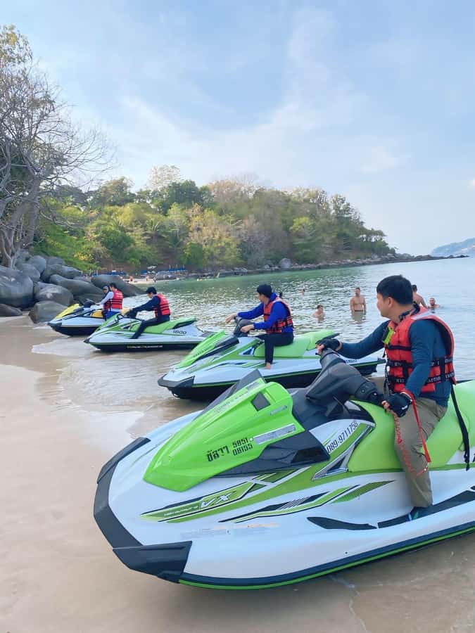 Phuket: Jet Ski Tour Patong Beach with 9 Check-in Points - Your nine stop route: what each coastline point feels like