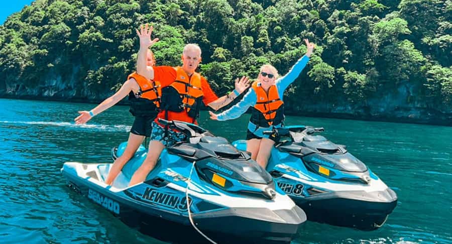 Phuket: Jet Ski Tour to 6 Islands with Lunch & Transfers - Monkey Island and Mangrove Forest: Wildlife Scenery on the Route