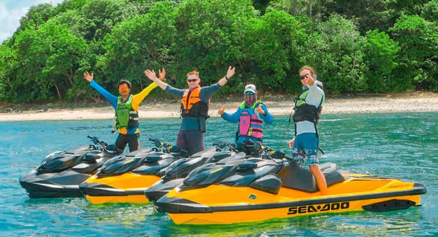 Phuket: Jet Ski Tour to 6 Islands with Lunch & Transfers - Khai Nui, Khai Nok, and Mali: More Beach Stops for Photos and Calm