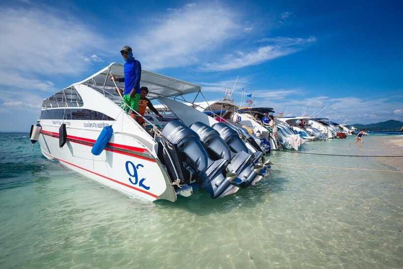 Phuket: KHAI ISLANDS TOUR with LUXURY SPEEDBOAT - Khai Nok Island: the last stop, built for relaxing (and a bit of snorkel)