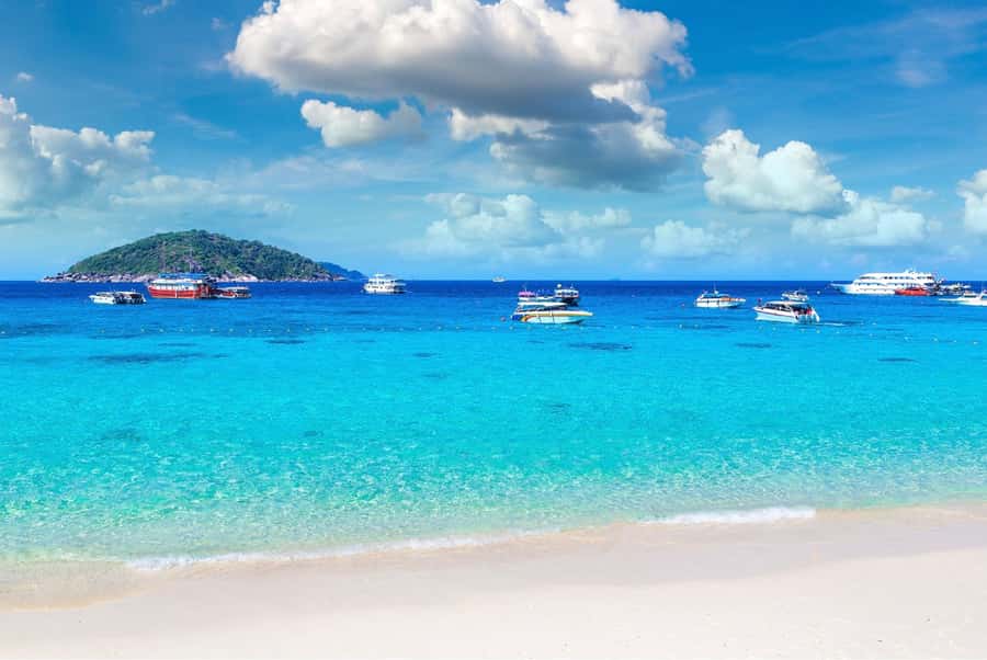 Phuket/Khao Lak: Similan Islands Speedboat Tour with Lunch - Sailboat Rock Repeat Energy: Final Similan Time And Second Snorkeling