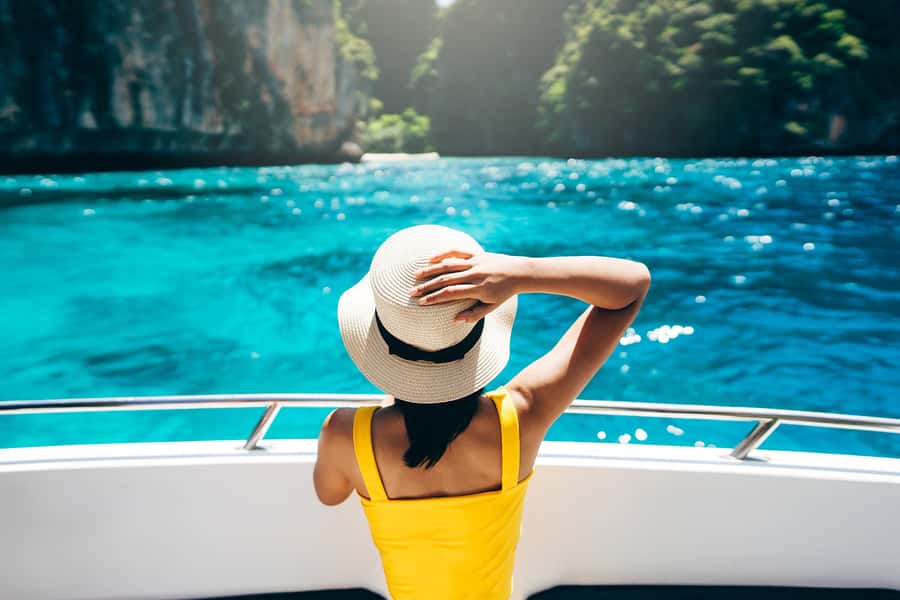 Phuket/Khao Lak: Snorkeling Trip to Phi Phi & Bamboo Islands - The Phuket Boat Lagoon start: quick safety, fast switch to speedboat mode