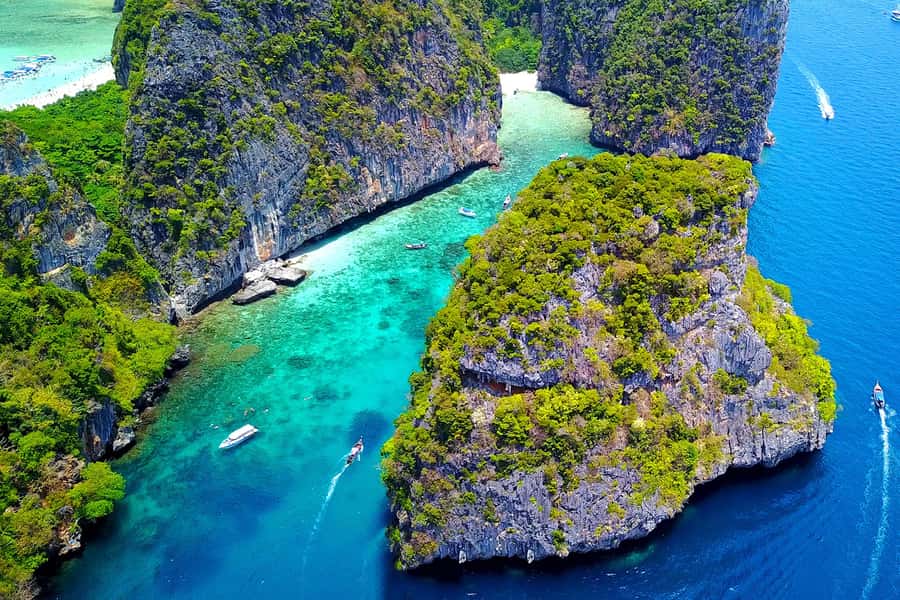 Phuket/Khao Lak: Snorkeling Trip to Phi Phi & Bamboo Islands - Monkey Beach and Camel Rock: short sightseeing with a memorable twist