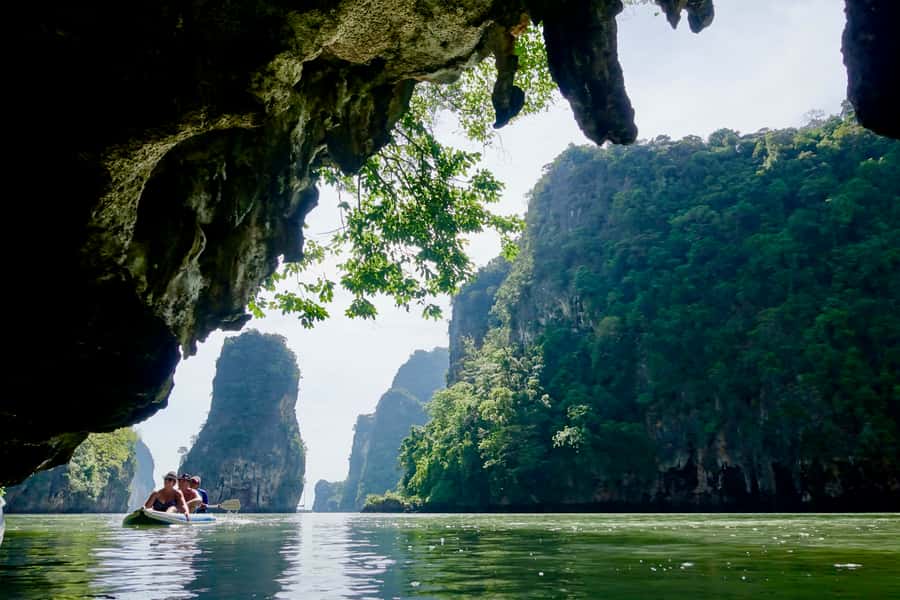 Phuket: Luxury Small Group Phang Nga and Beyond Tour - Koh Phanak Caves: Torches, Hidden Lagoons, and Water-Safe Footwear