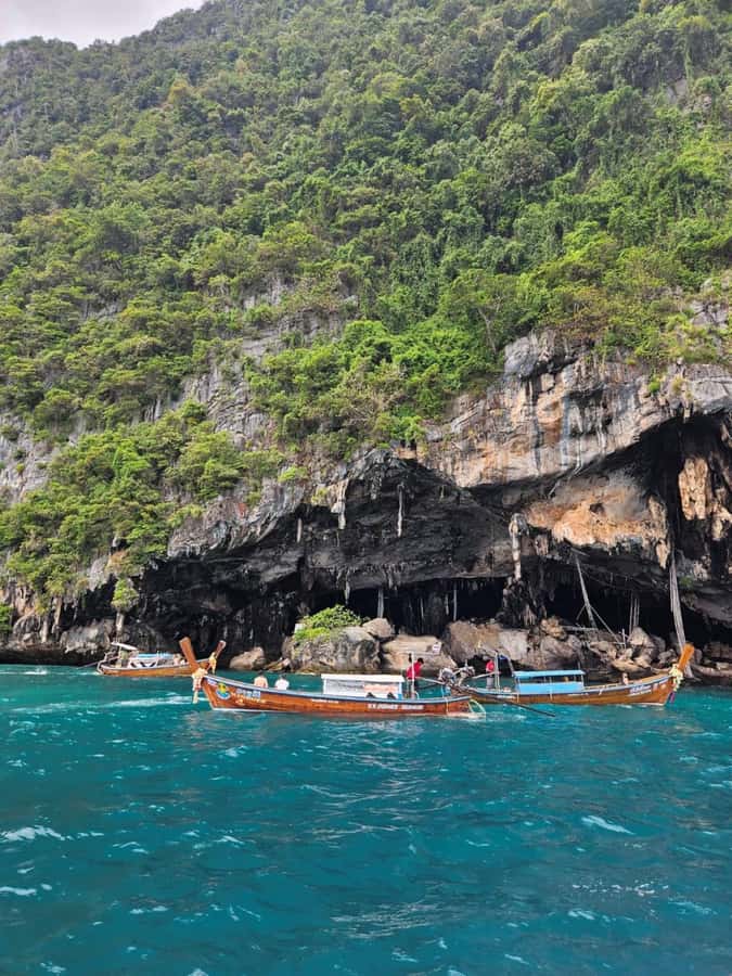 Phuket: Maya Bay, Phi Phi, and Bamboo Island Full-Day Trip - Viking Cave + Monkey Beach: Caves, Coral, and a Chance for Monkey Selfies