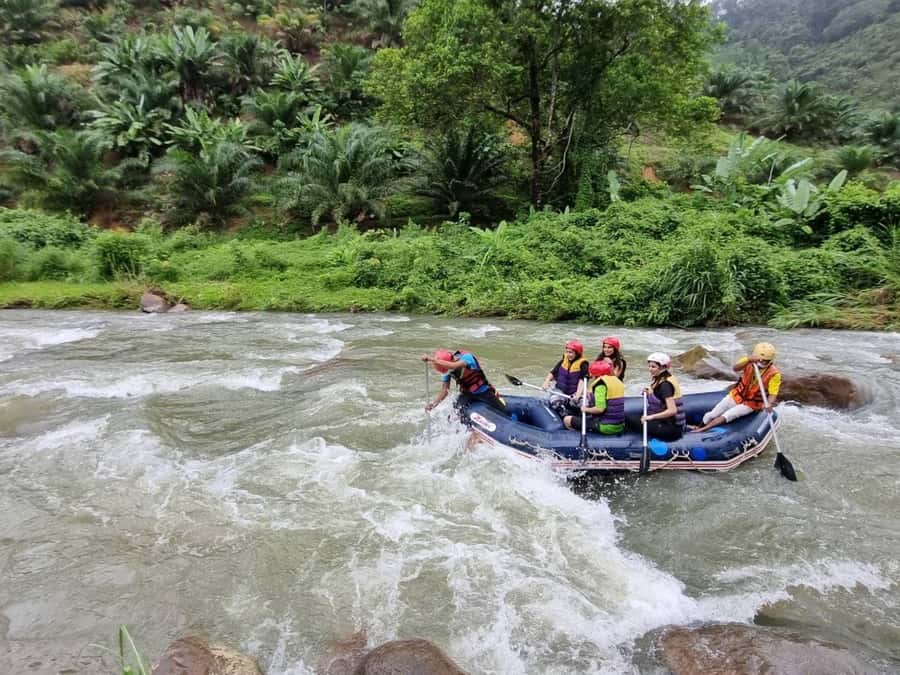 Phuket: Monkey Cave, Water Rafting, Zipline with ATV Option - Suwan Kuha Temple and the Monkey Cave Scene (Including a 15-Meter Buddha)