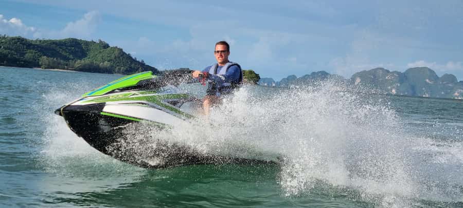 Phuket: Patong Bay Jet Ski Rental with Guide - Where You Meet Phuket Watersports Under the Big White Tower