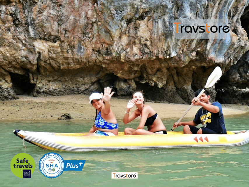 Phuket: Phang Nga (James Bond) Island - Big Boat Tour - Swimming and snorkeling in crystal-clear coves