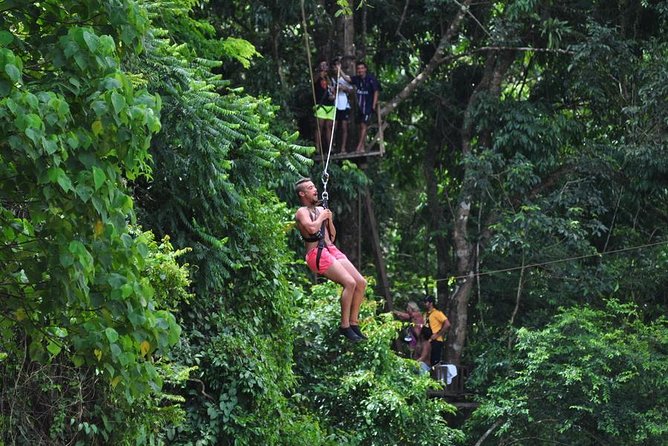 PHUKET-PHANG NGA: White Water Rafting 5 km-ATV-Zipline-LNH - ATV for 30 minutes: fun factor high, safety details matter