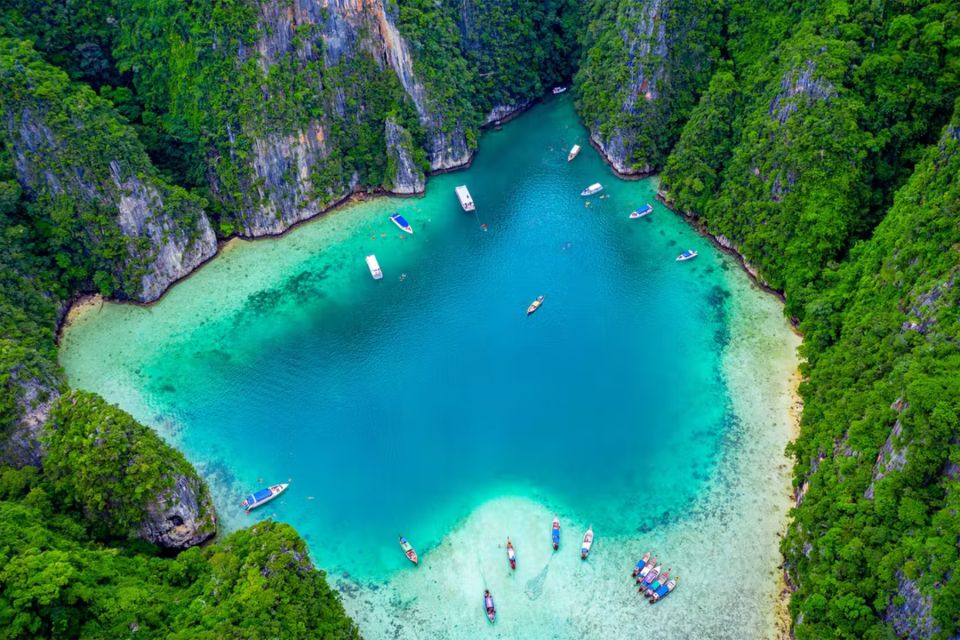 Phuket: Phi Phi & Bamboo Island Day Trip with Buffet Lunch - Bamboo Island: powdery sand and a slower hour
