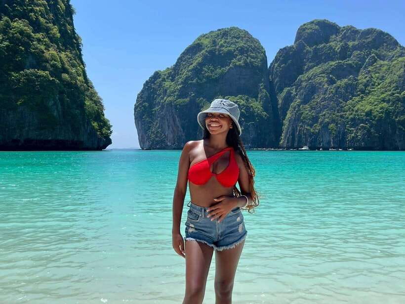 Phuket: Phi Phi Islands and Maya Bay Day Trip with Lunch - Pileh Lagoon by long-tail: the emerald-water swim