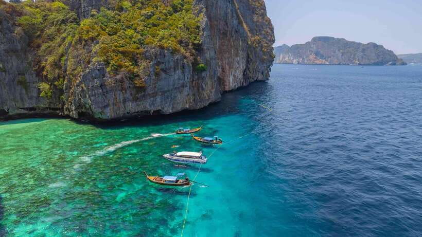 Phuket: Phi Phi Islands & Khai Island Premium Day Tour - Viking Cave, Pileh Lagoon, and Monkey Bay: Three Styles of Beauty