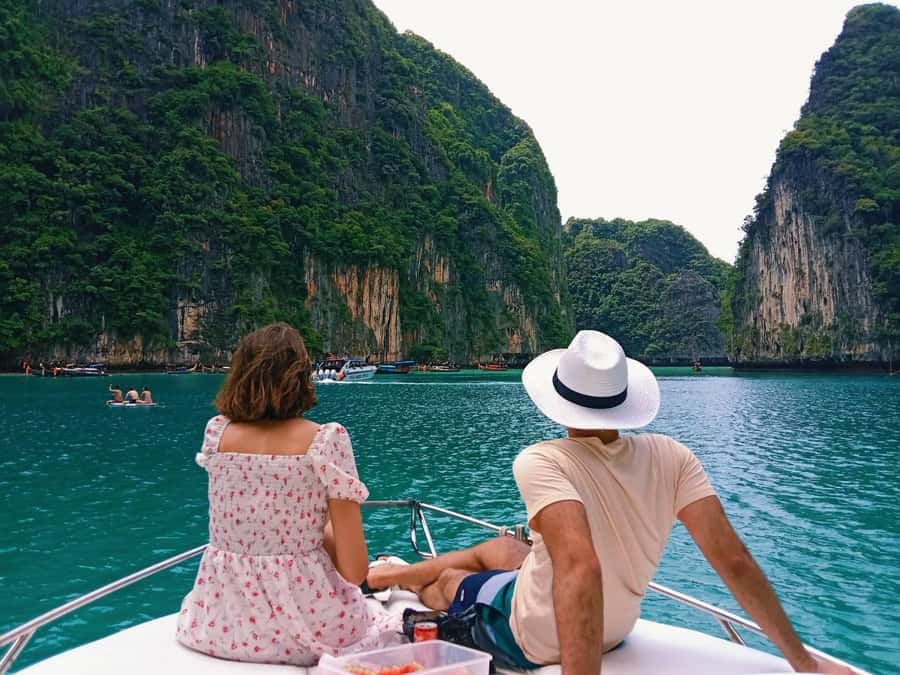 Phuket: Phi Phi & Kai Island Private Speed Boat Tour - Phi Phi Ley stops: snorkeling breaks plus the Maya Bay moment