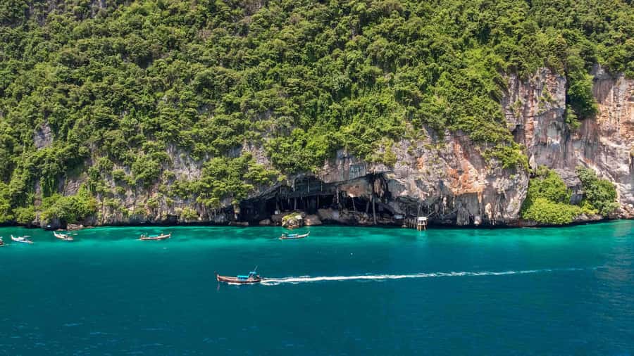 Phuket: Phi Phi, Maya & Bamboo By Premium Speed Catamaran - Viking Cave and Monkey Bay: Quick Photo Stops That Still Matter