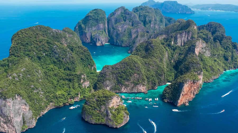 Phuket: Phi Phi, Maya & Bamboo By Premium Speed Catamaran - Bamboo Island: Beach Time With Snorkeling Options