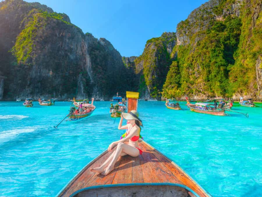 Phuket; Phi Phi, Maya Bay, Bamboo or Khai Island Speedboat - Bamboo Island vs Khai Islands: Your first water hit