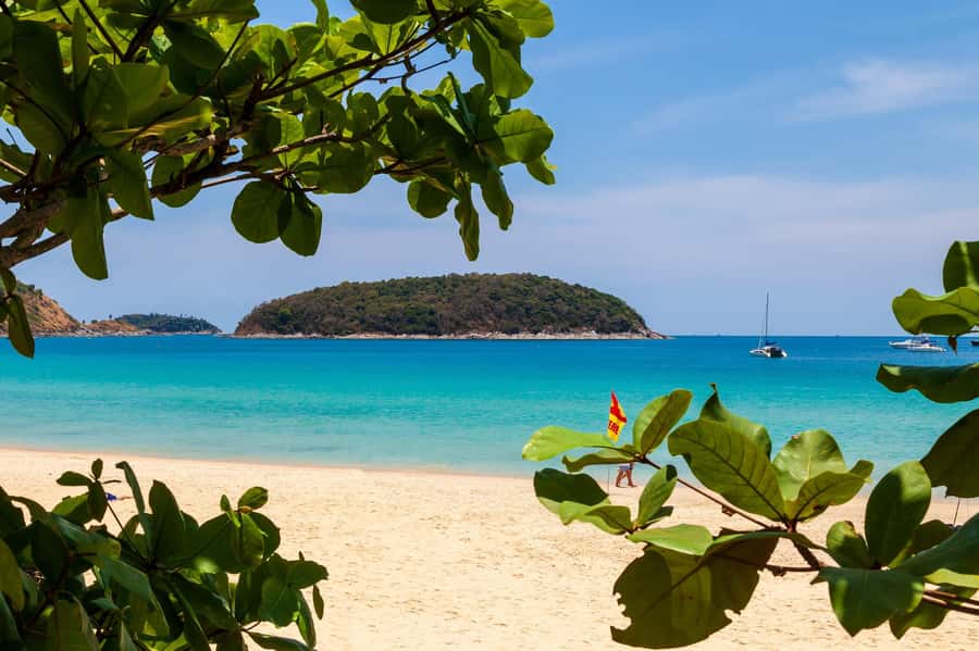 Phuket: Phuket Elephant Sanctuary, Wat Chalong & more - Nai Harn Beach hour: photos, a swim, and actual downtime