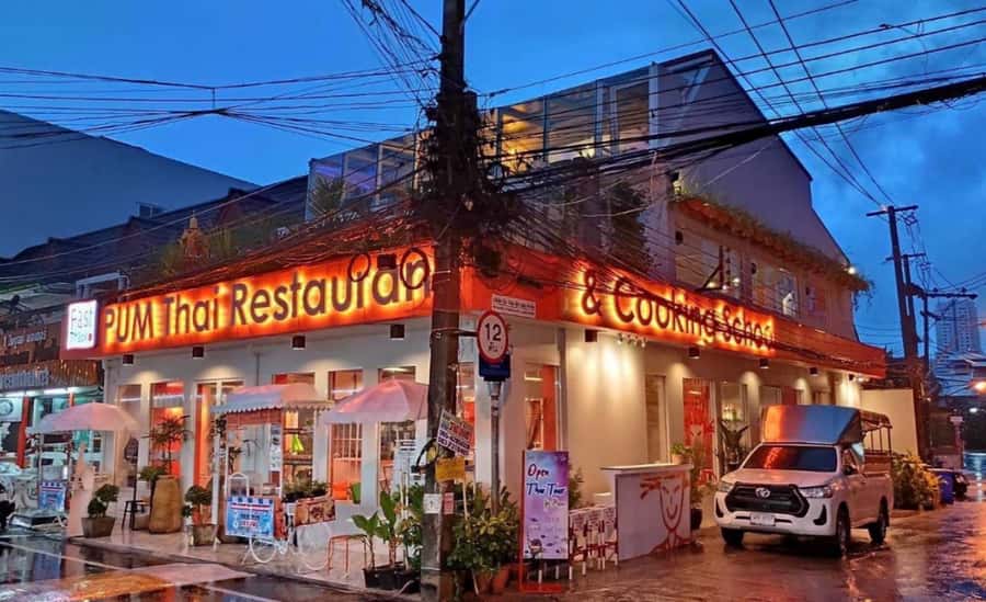 Phuket: Pum Thai Cooking School with Meal - Cooking Station Reality: Safety, Knives, and Open Flames