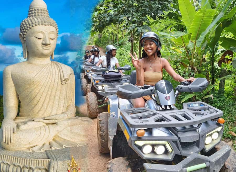 Phuket Quad Bike with Phuket Big Budha Visit - The Big Buddha stop: a quick viewpoint, not a full temple day