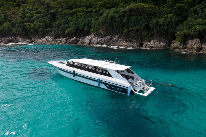 Phuket: Racha and Coral Islands Speedboat Trip with Lunch - Speedboat Ride: Fun, Fast, and Not for Everyone