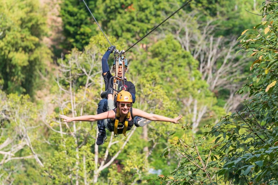 Phuket: Rainforest Eco Zipline Expedition - Time on the Course vs. Time on the Clock