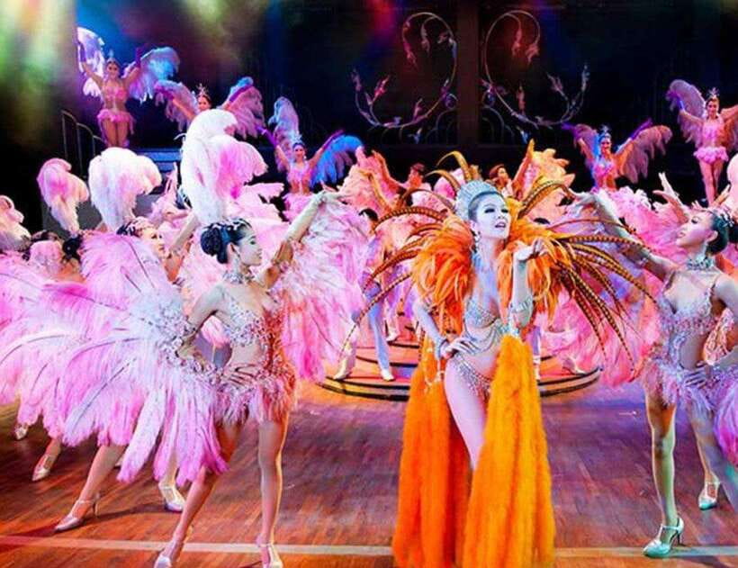 Phuket: Simon Cabaret Show Entry VIP Ticket - On Stage for 90 Minutes: Lip Sync, Dance, Comedy, and Fast Costume Swaps