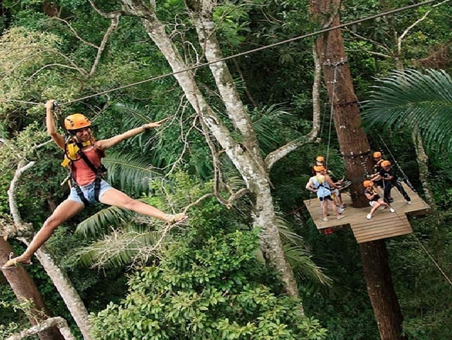 Phuket Skyline Adventure Ziplines - The 900-meter zipline and highest swing: why the main ride feels worth it