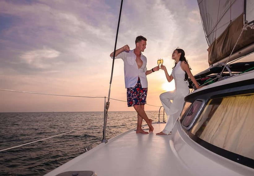 Phuket Sunset Dinner Sailing Yacht Catamaran - A 6-Hour Sunset Plan from Chalong Pier