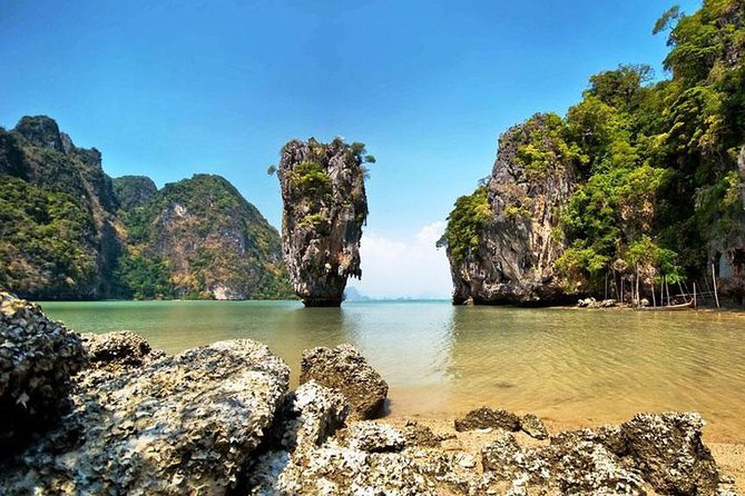 Phuket to James Bond Island One Day Tour - Koh Panyee pier and lunch time: a different side of Phang Nga Bay