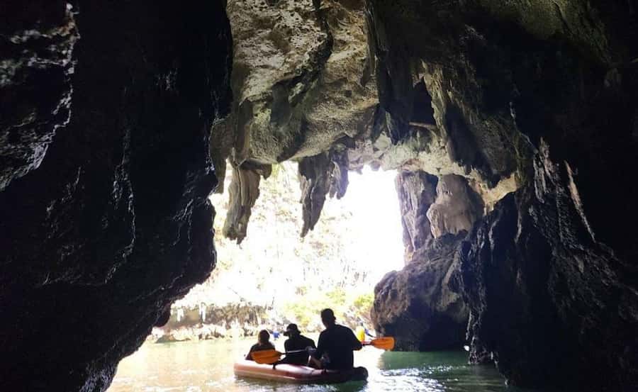 Phuket : Twilight Sea Canoe Tour with Glowing Plankton - James Bond Island photo stop: movie fame, but keep your expectations realistic