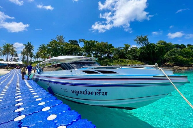 Phuket Two Islands Trip to Coral & Raya Island by Speed Boat - Coral Island Stop: Beach Time, Sea Sports at Extra Cost