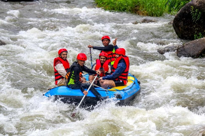 Phuket: White Rafting, Zippline, ATV and mini Safari - Song Phraek River Whitewater Rafting (5.5 km): The Main Adrenaline Hit