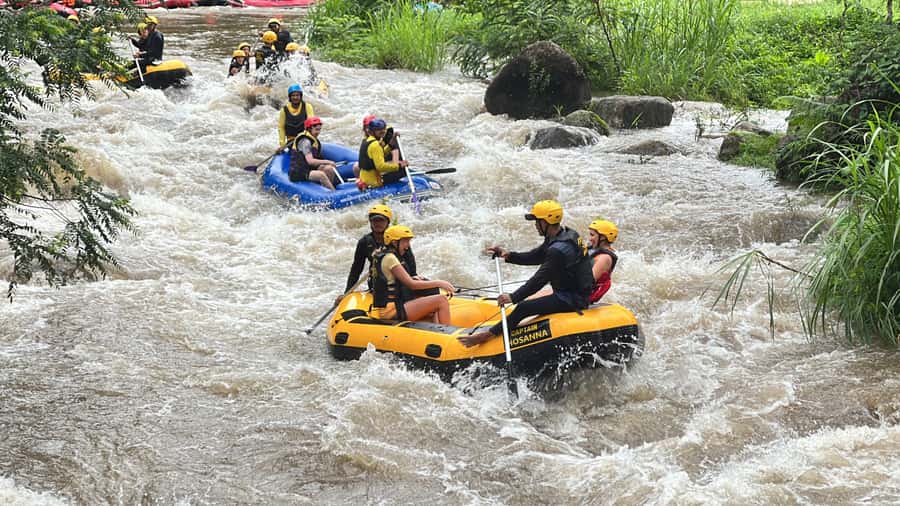 Phuket: White Water Rafting in Phang Nga (Early Bird) - Zipline (150 meters) and a rope bridge: the boldest payoff of the day