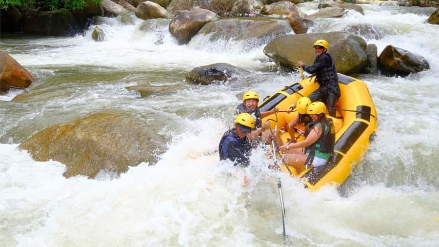 Phuket: White Water Rafting in Phang Nga (Early Bird) - Ton Pariwat Waterfall walk: a calm jungle pause after the adrenaline