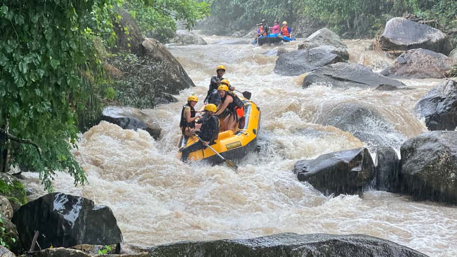 Phuket: White Water Rafting in Phang Nga (Early Bird) - Hotel pickup and the ride to Suwan Kuha Temple (Monkey Cave)