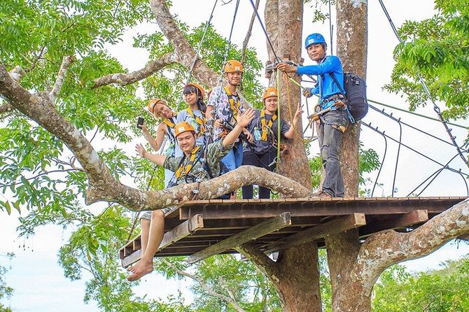 Phuket Zipline Adventure Tour - How the rainforest zipline feels once you’re up there