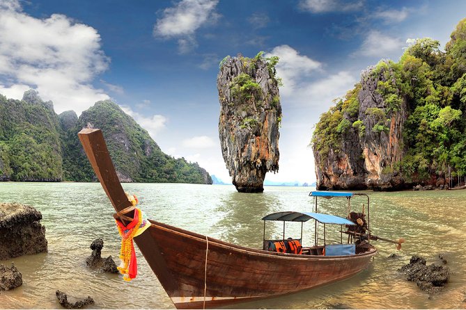 Premium/Regular James Bond islands tour and canoeing, 5 islands - Speedboat Setup: Fast Hops and a Guide on Board