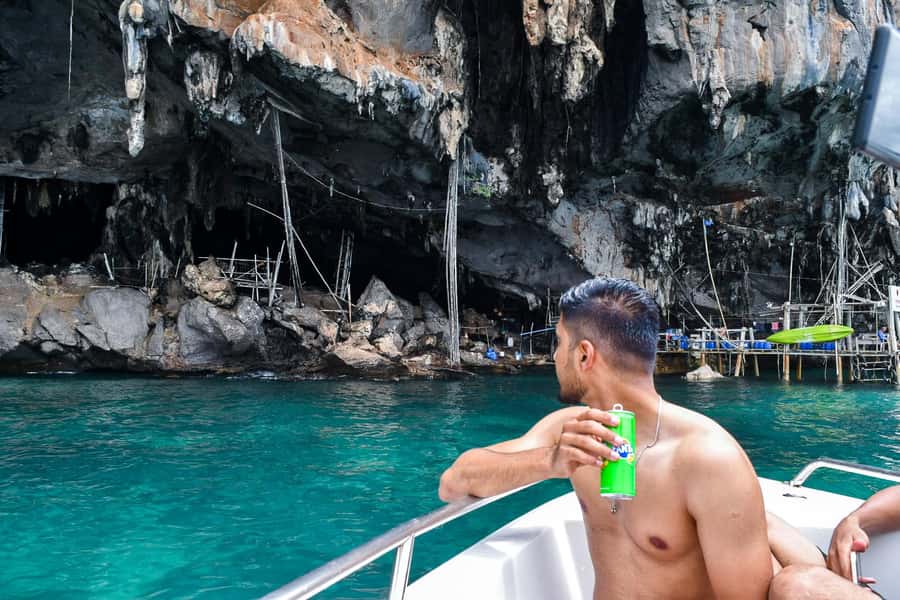 Premium Trip From Phuket: Phi Phi, Maya Bay & Khai Islands - Maya Bay: the famous shoreline walk, without the extra stress
