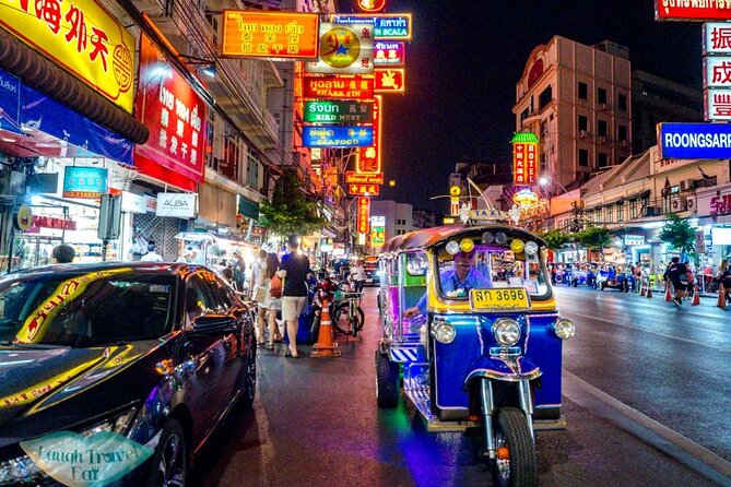 Private Bangkok Night Tour by Tuk Tuk with Dinner - Starting at your hotel: guide, pickup, and how the timing works